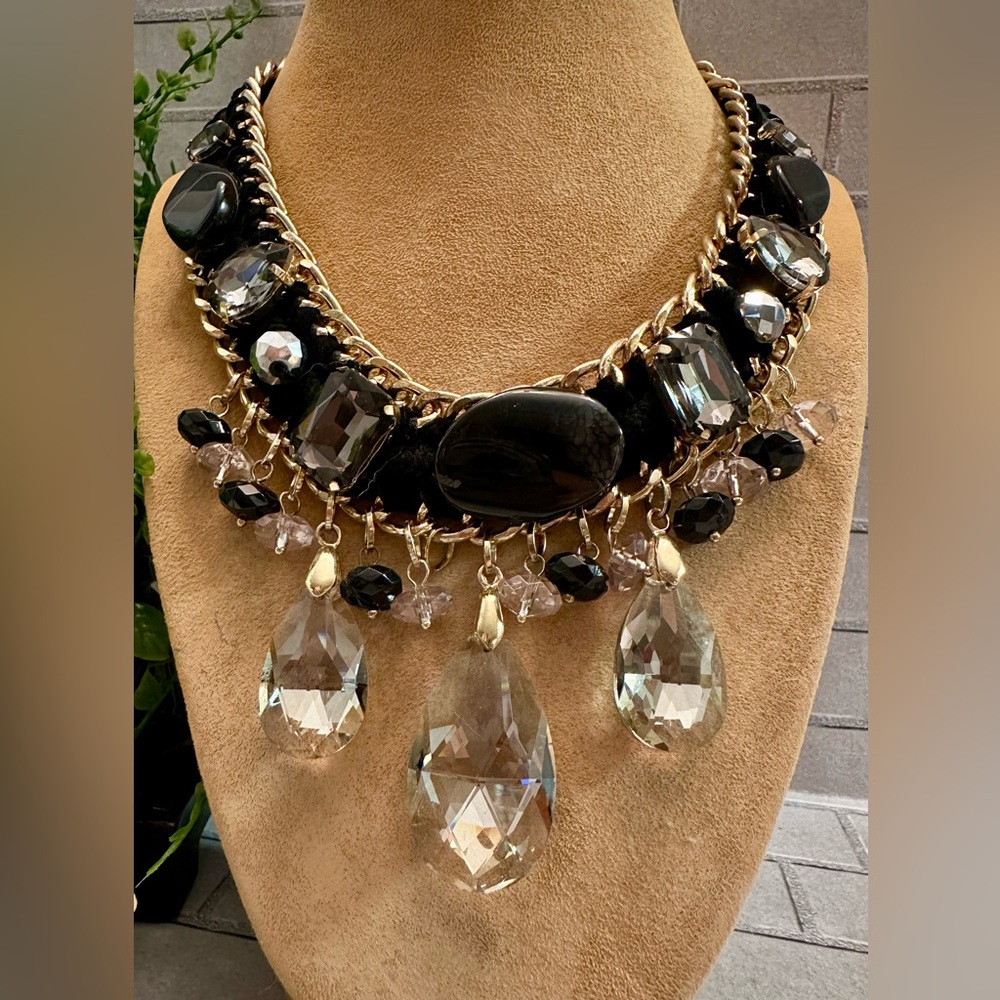 Chico’s Gem Statement Necklace - image 1